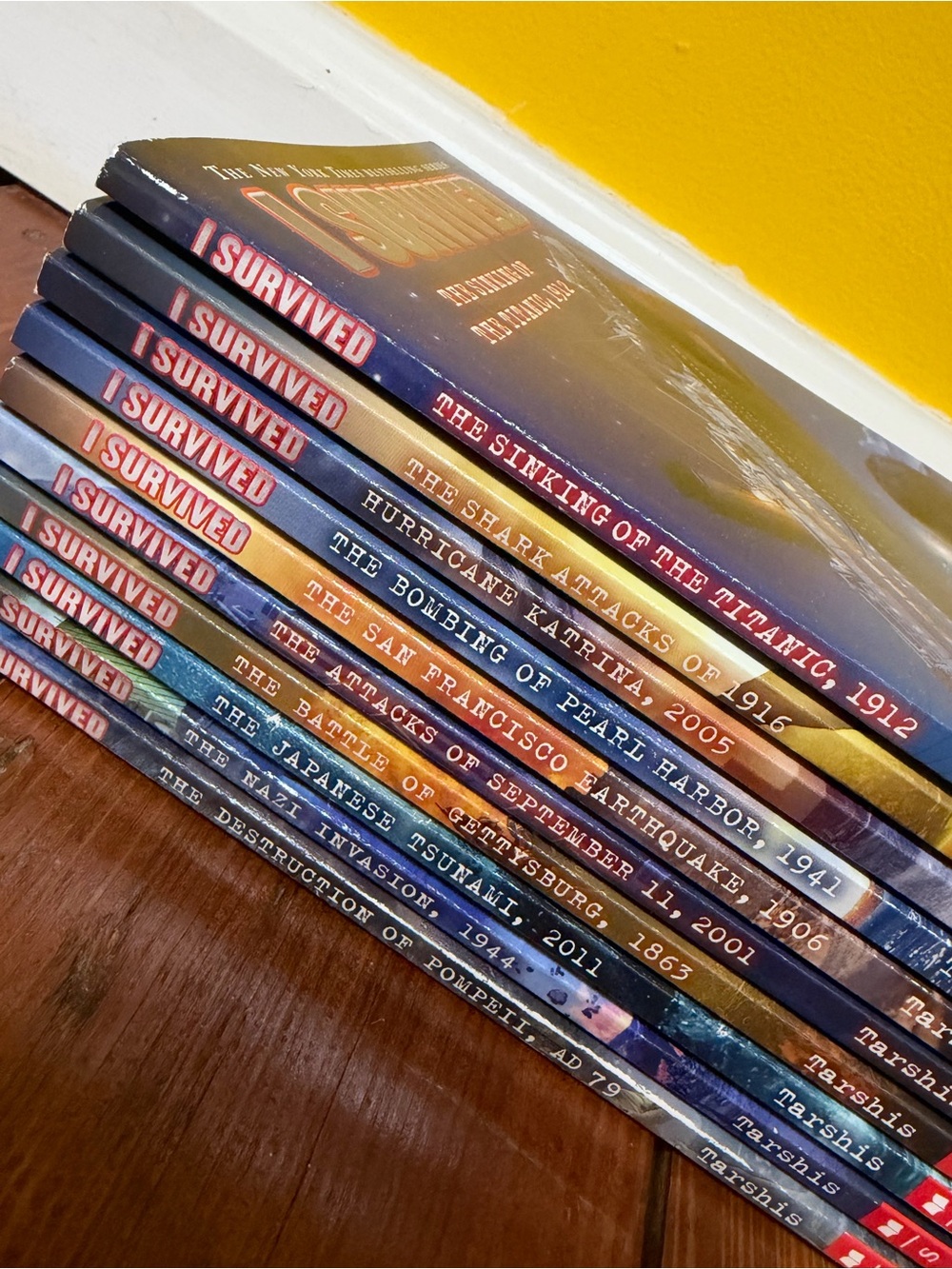 I Survived Book Series Historical Disaster Fiction Set of 10 Paperbacks